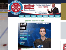 Tablet Screenshot of hockeynewsnorth.com
